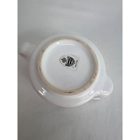 VTG Waechtersbach Ceramic Creamer Pitcher with Christmas Tree in Snow Graphic - Picture 3 of 5